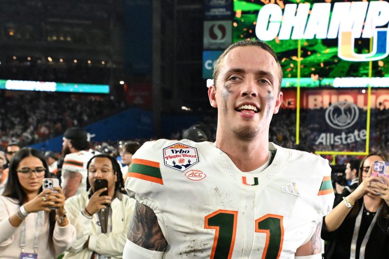 Carson Beck saved the best for last with championship run at Miami